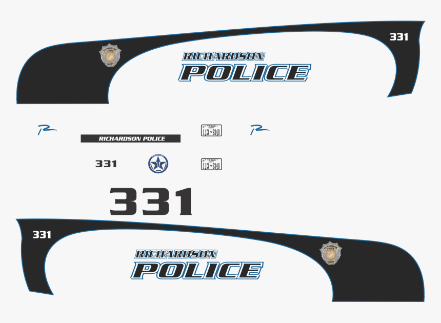 Richardson Police Decal, HD Png Download