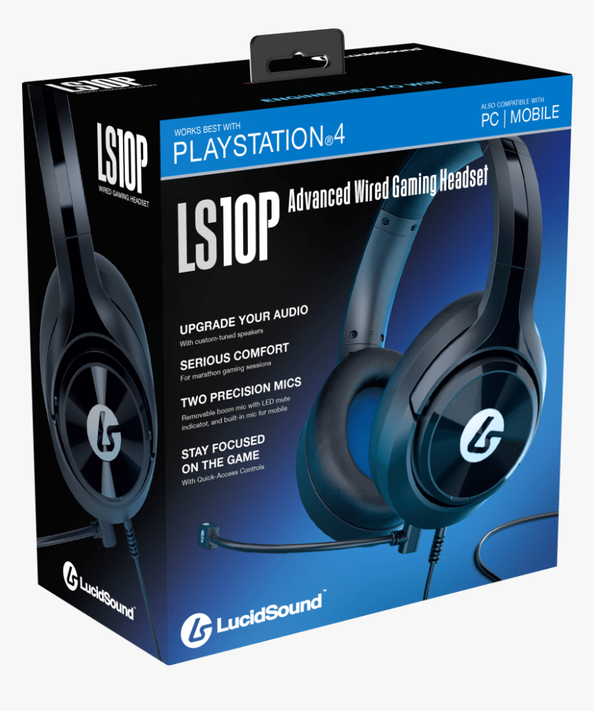Ls10p Wired Headset - Lucidsound Ls10p, HD Png Download