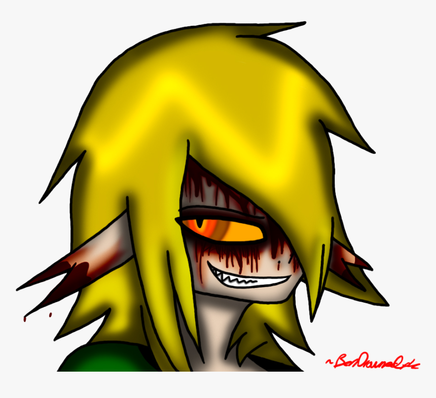 Ben Drowned In L4dpip-squeak’s Style By ~bendrownedplz - Cartoon, HD Png Download