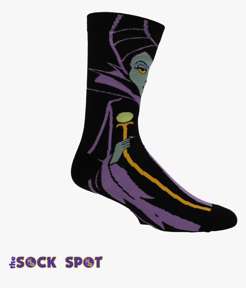 Disney Villain Maleficent 360 Socks - Sock, HD Png Download