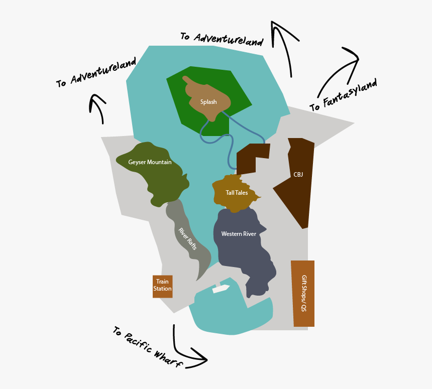 Original Colonial Street Main Street - Map, HD Png Download