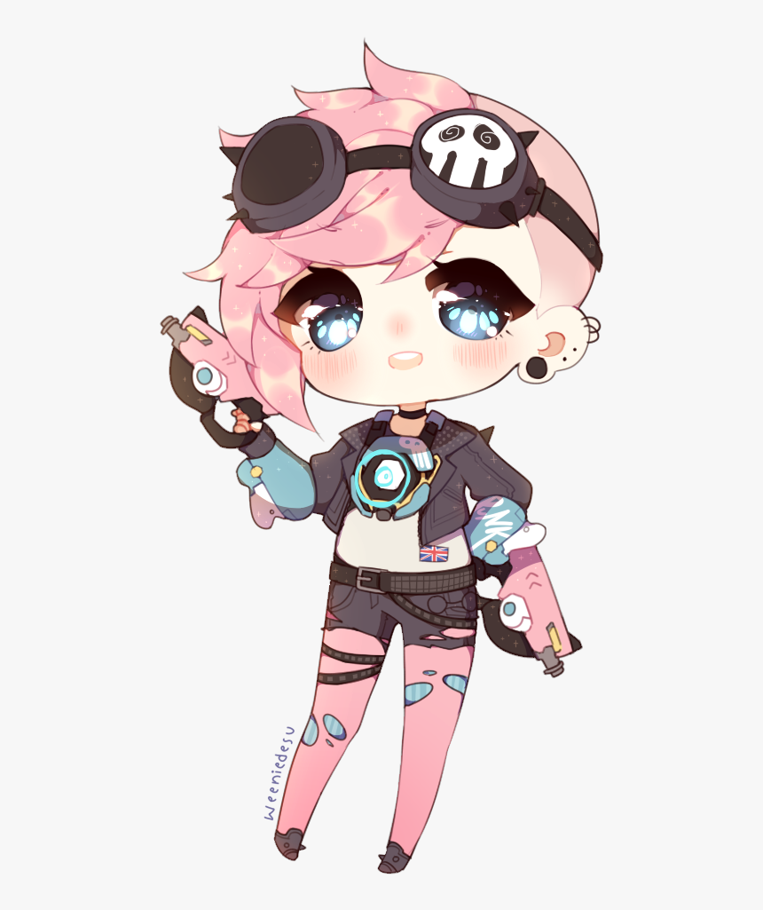Punk Tracer Chibi, HD Png Download