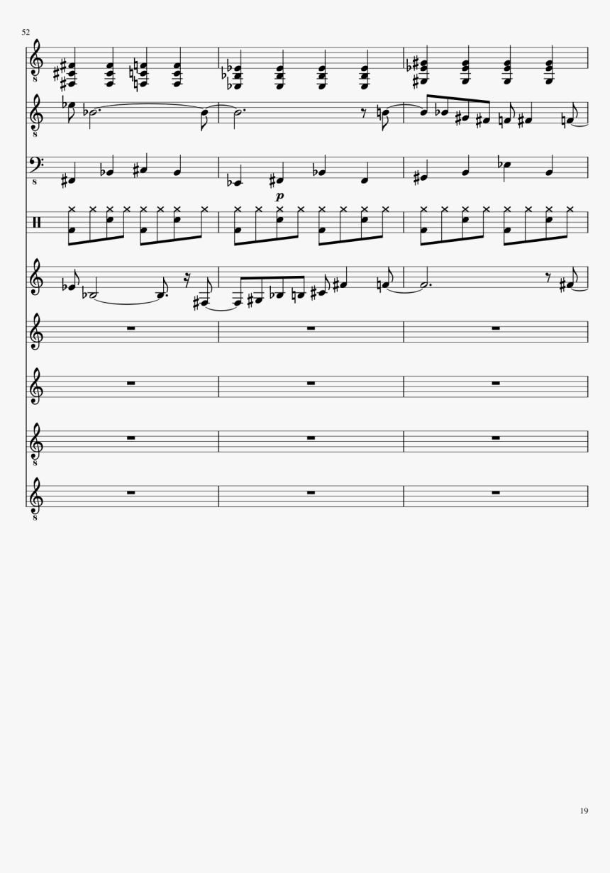 Pink Triangle Slide, Image - Sheet Music, HD Png Download