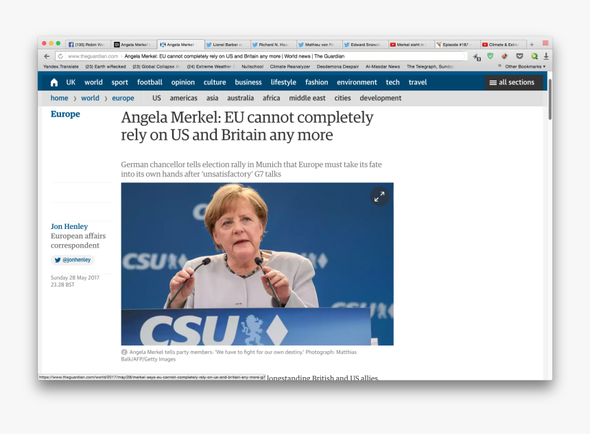 Angela Merkel Brexit, HD Png Download