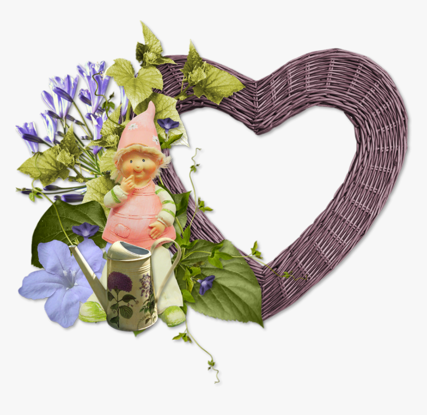 Cadre Photos Png, Coeur - Heart, Transparent Png