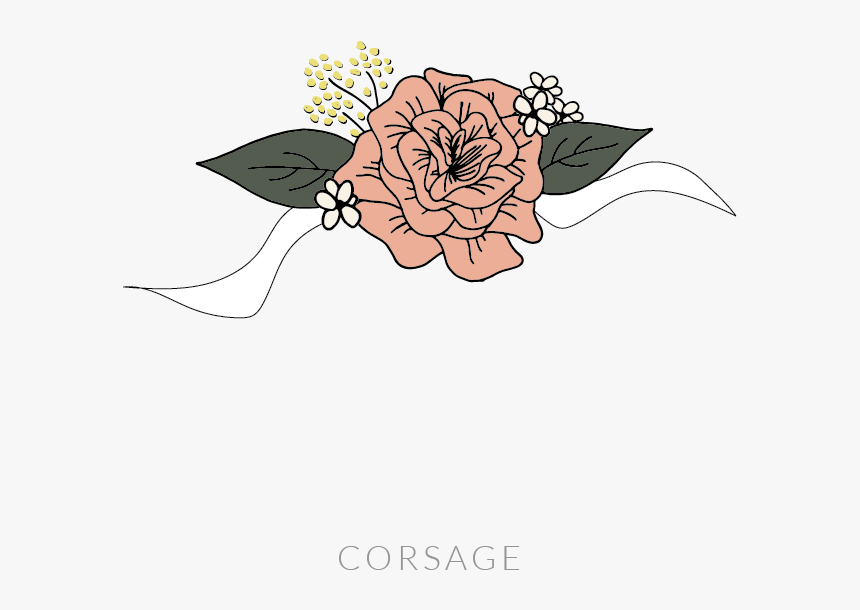 Wedding Menu Pics Words-07 - Hybrid Tea Rose, HD Png Download