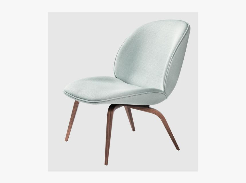 Beetle Lounge Chair With Wood Base - Chair, HD Png Download