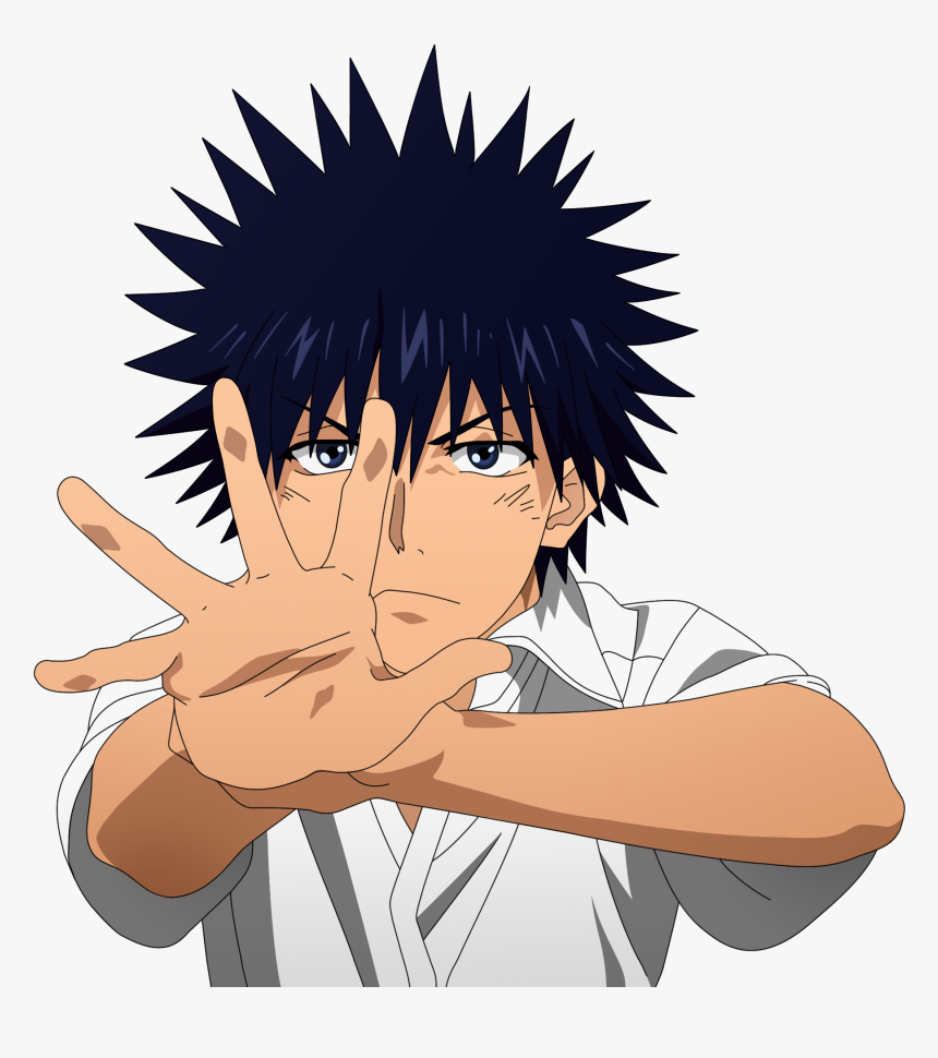Kajimo Touma - Certain Magical Index Png, Transparent Png