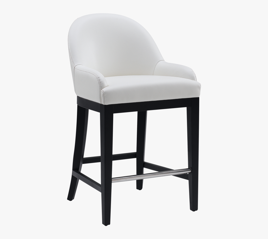 Sovo Kamella Counter Stool White 
 Class - Wood Counter Stool Black, HD Png Download
