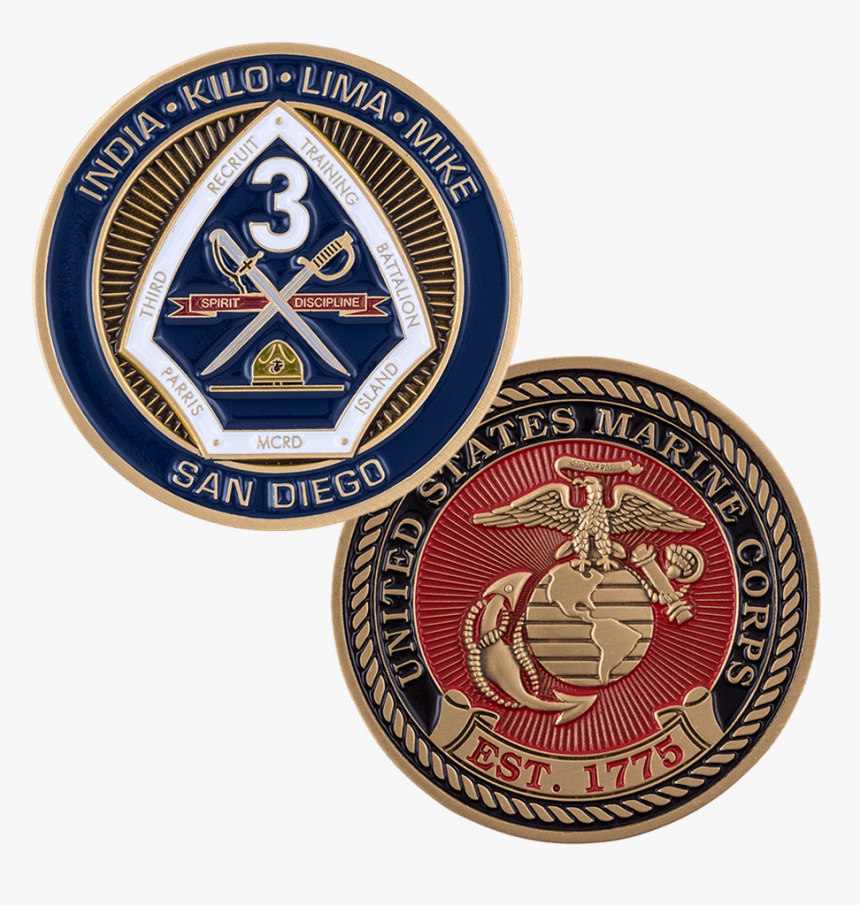 Usmc Parris Island 3rd Battalion, HD Png Download