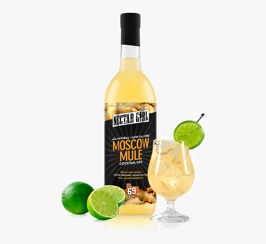 Nectar Girl Moscow Mule Cocktail Mix - Lime, HD Png Download