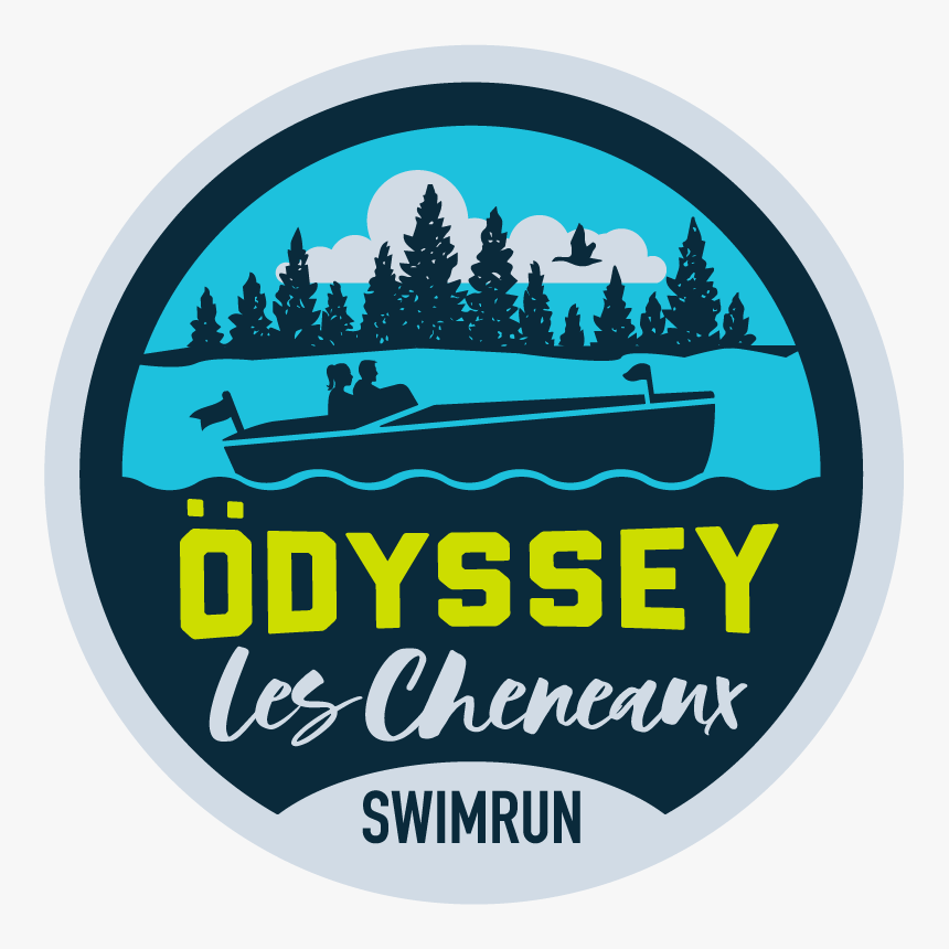 Odyssey Swimrun Les Cheneaux Logo - Circle, HD Png Download