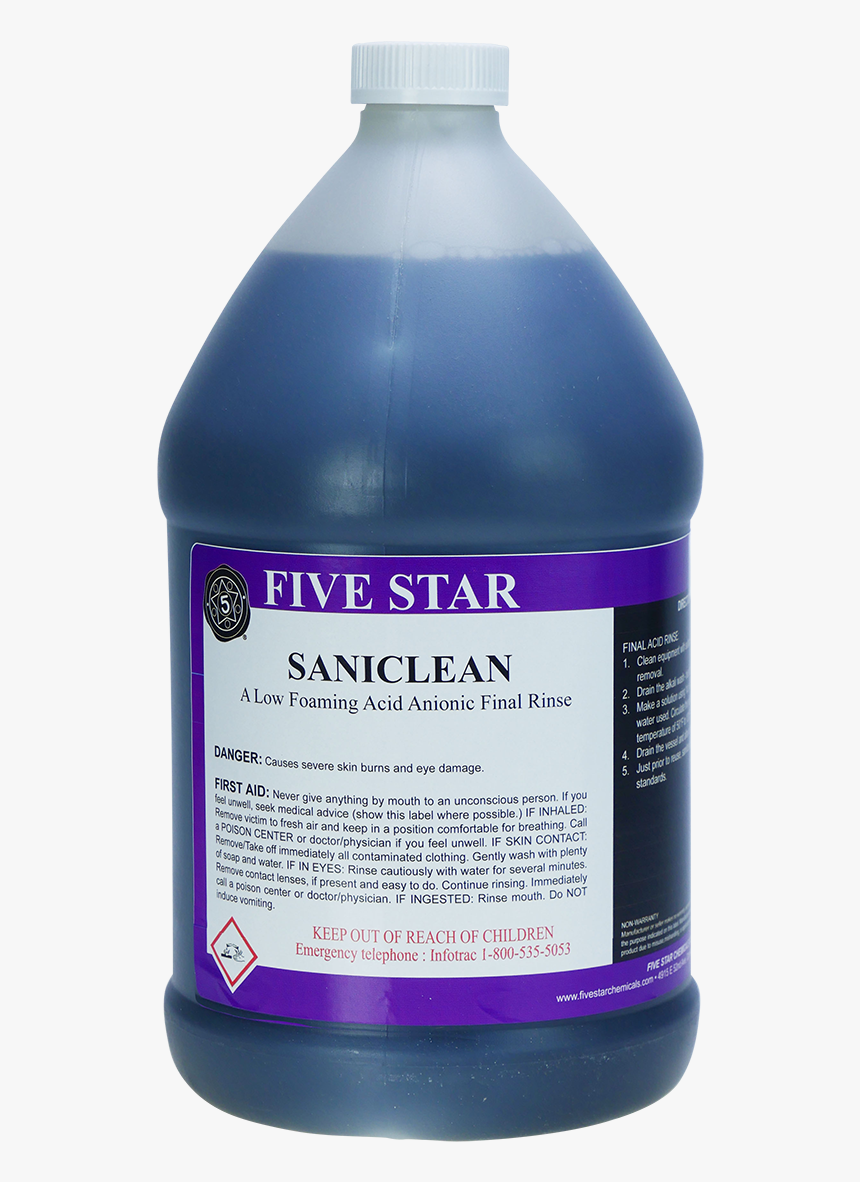 Saniclean - Bottle, HD Png Download