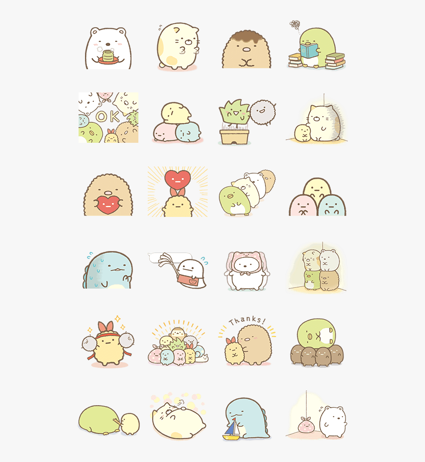 Sticker4924 Sumikko Gurashi More Animated Than Ever - Illustration, HD Png Download