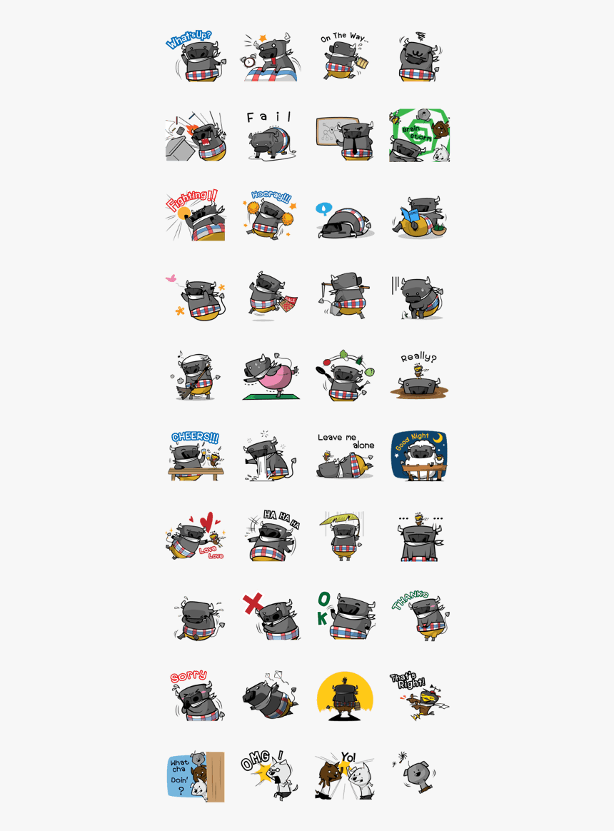 สติ ก เกอร์ ควาย, HD Png Download