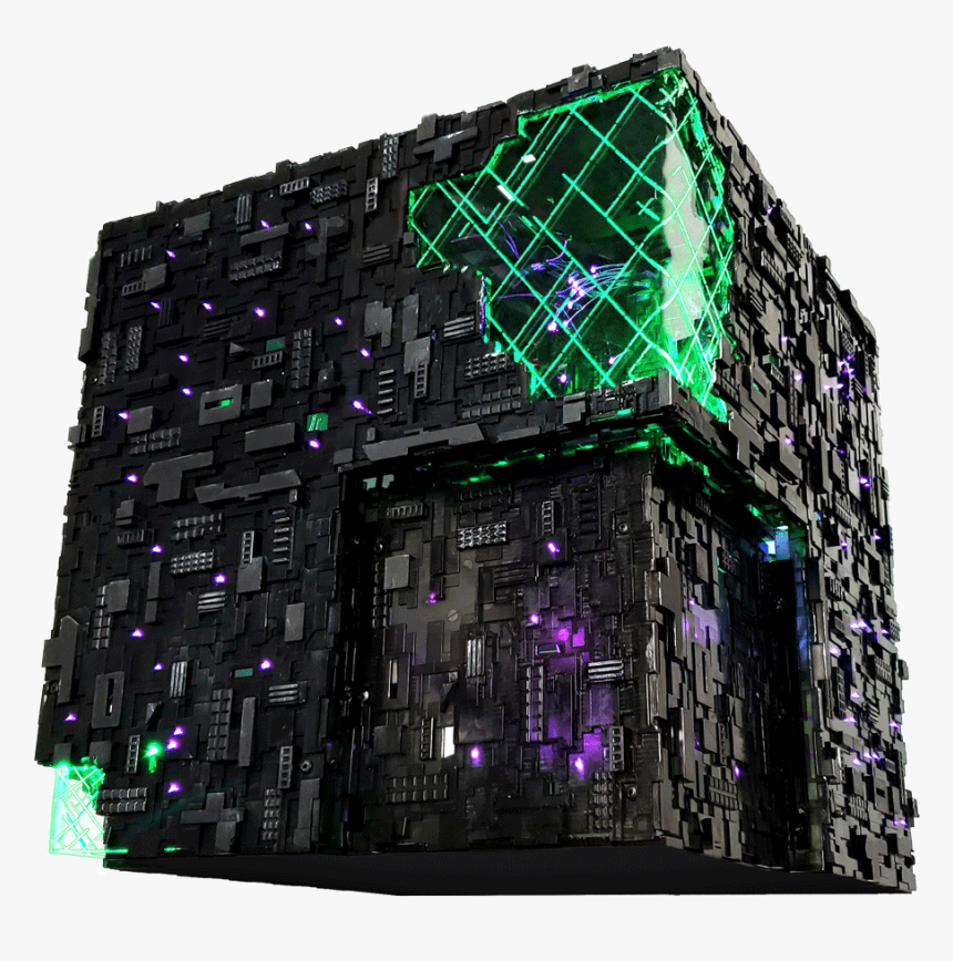 Picard Borg Star Trek, HD Png Download