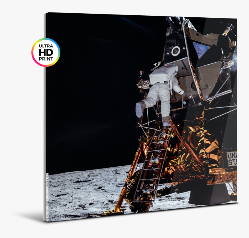 Plexi Staand - Lunar Module Buzz Aldrin Neil Armstrong, HD Png Download