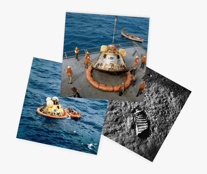 Moon Landing In The Ocean, HD Png Download