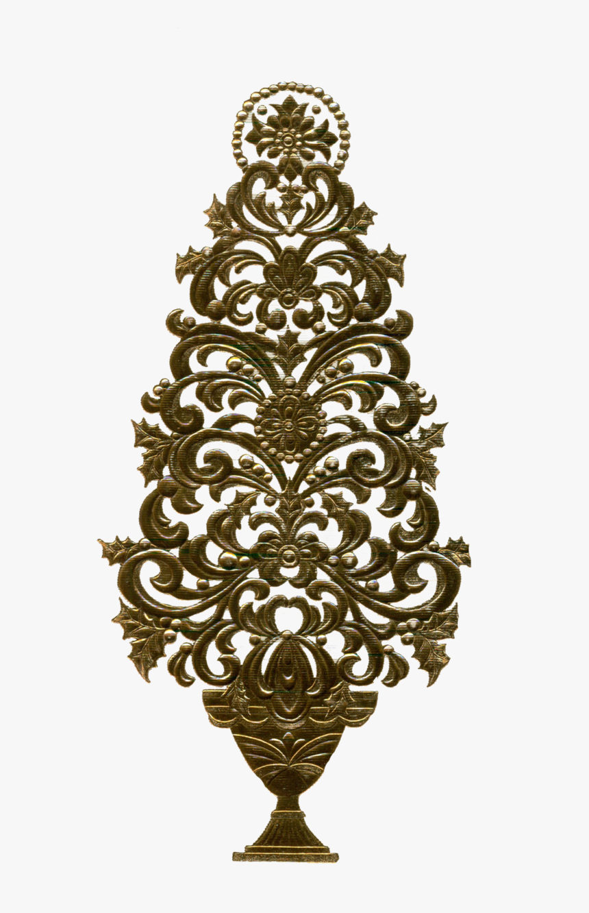 Curtain Clipart Christmas - Christmas Tree, HD Png Download