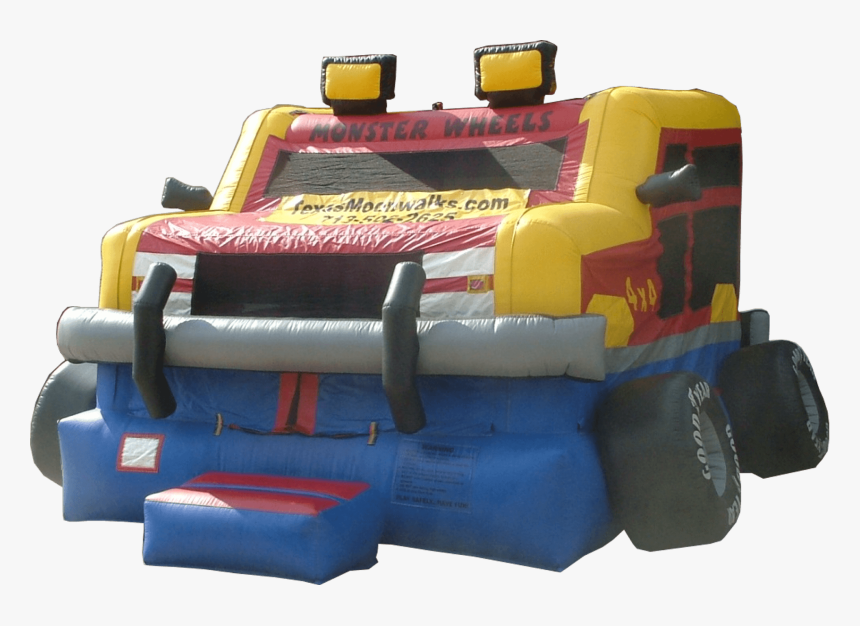 Monster Truck Moonwalk - Inflatable, HD Png Download