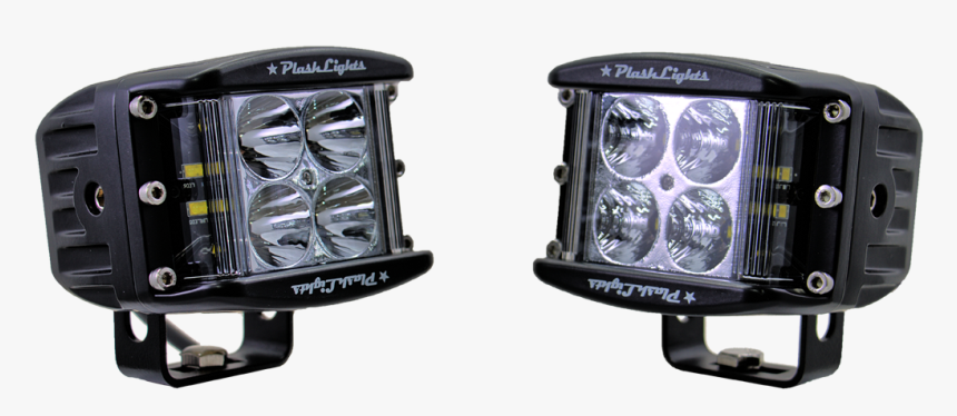 60w Side Shooting Led Cube Lights 
 Class - Car Subwoofer, HD Png Download