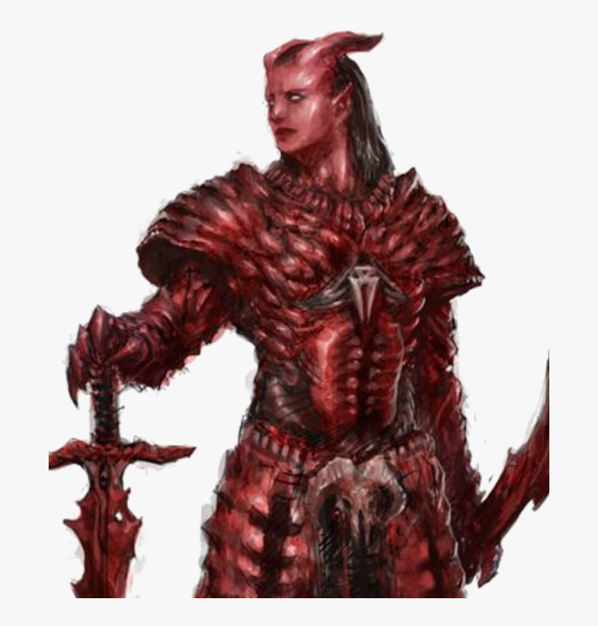 Tiefling Warrior, HD Png Download