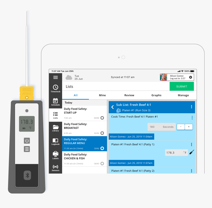 Mcdonalds Food Safety Temperatures, HD Png Download