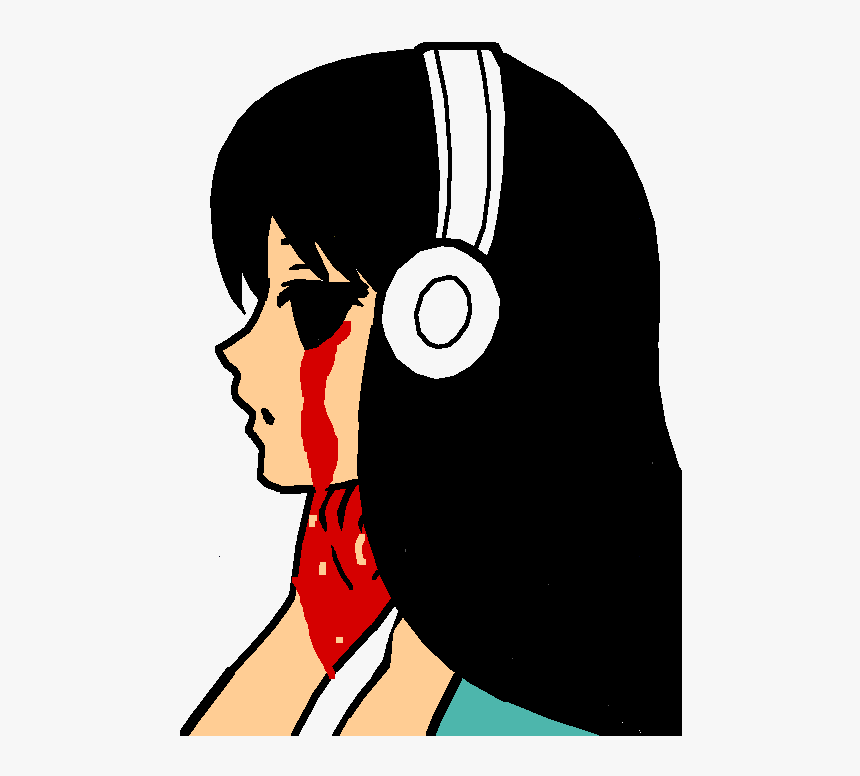 Rocking Girl Drawing, HD Png Download