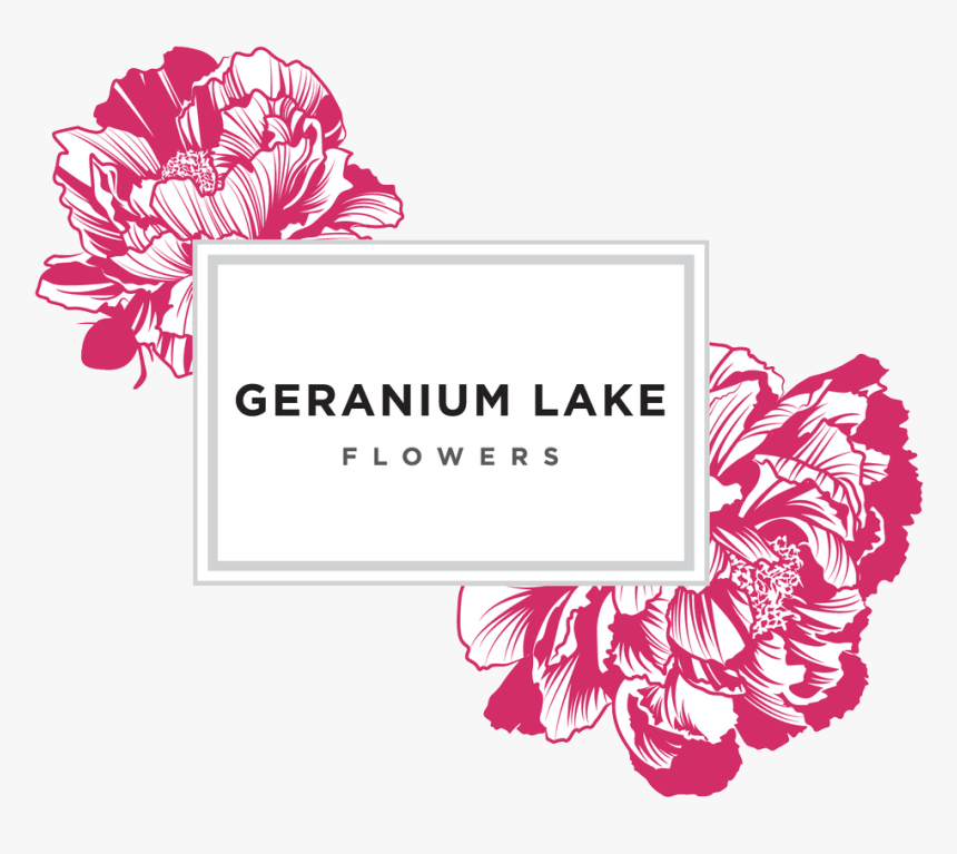 Geranium-lake - Geranium Lake Flowers Logo, HD Png Download