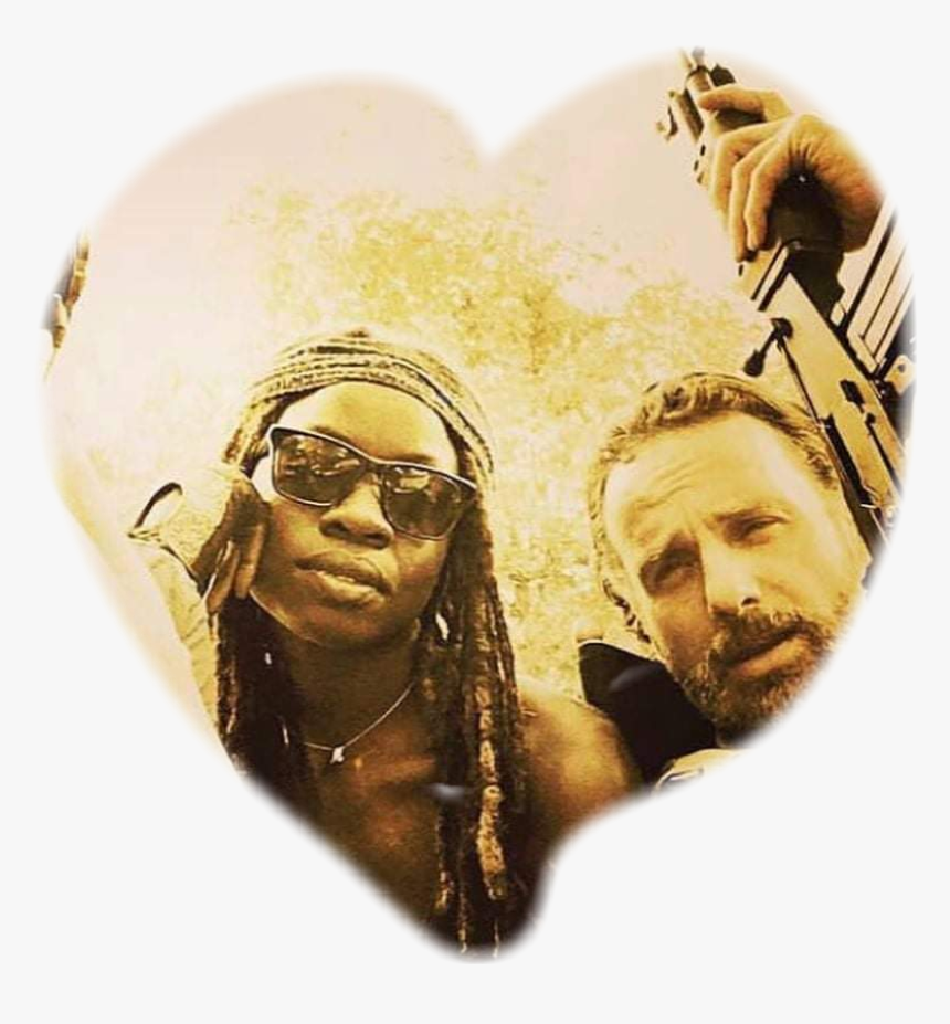 #thewalkingdeadamc #thewalkingdead #amc #michonne #rickgrimes - The Walking Dead, HD Png Download
