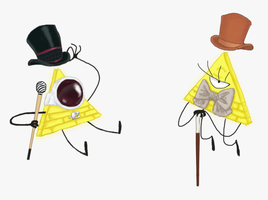 Willy Wonka X Bill Cipher, HD Png Download