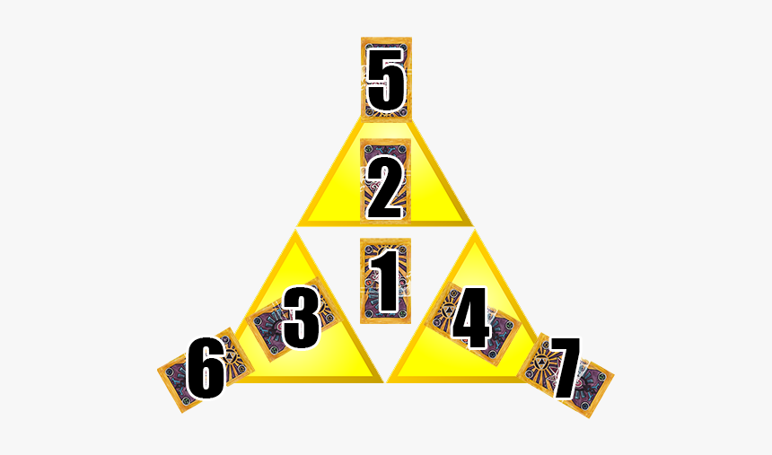 Triforcetarotspread - Triforce Png, Transparent Png