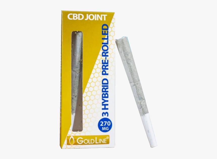 Gold Line Pre Rolled Cbd Joint - Marking Tools, HD Png Download