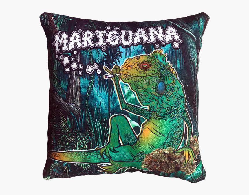 Mariguana Throw Pillow - Cushion, HD Png Download