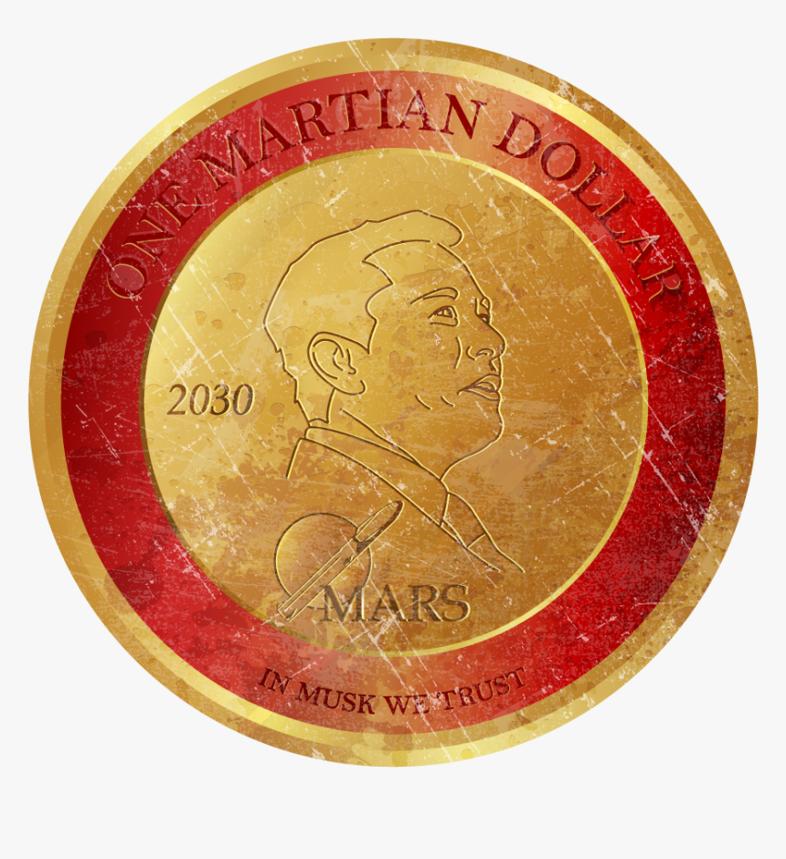 Martian Dollar, HD Png Download
