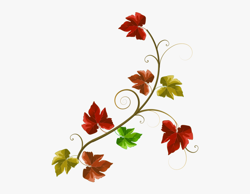 Fall Branch Clip Art, HD Png Download