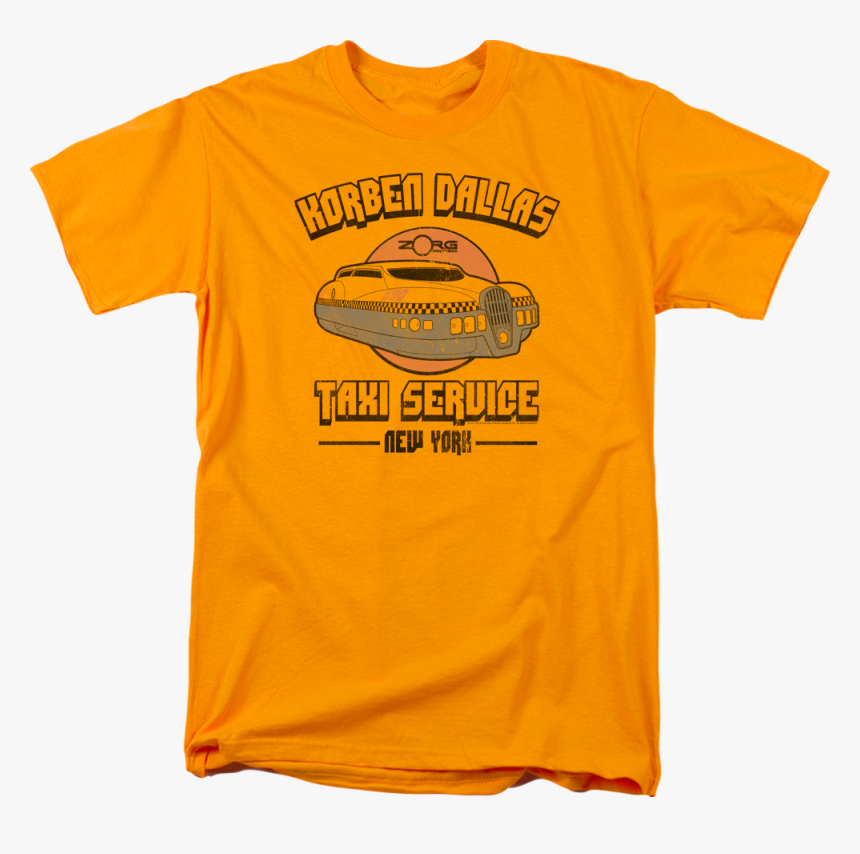 Korben Dallas Taxi Service Fifth Element T-shirt - Teeen Titans T Shirt, HD Png Download