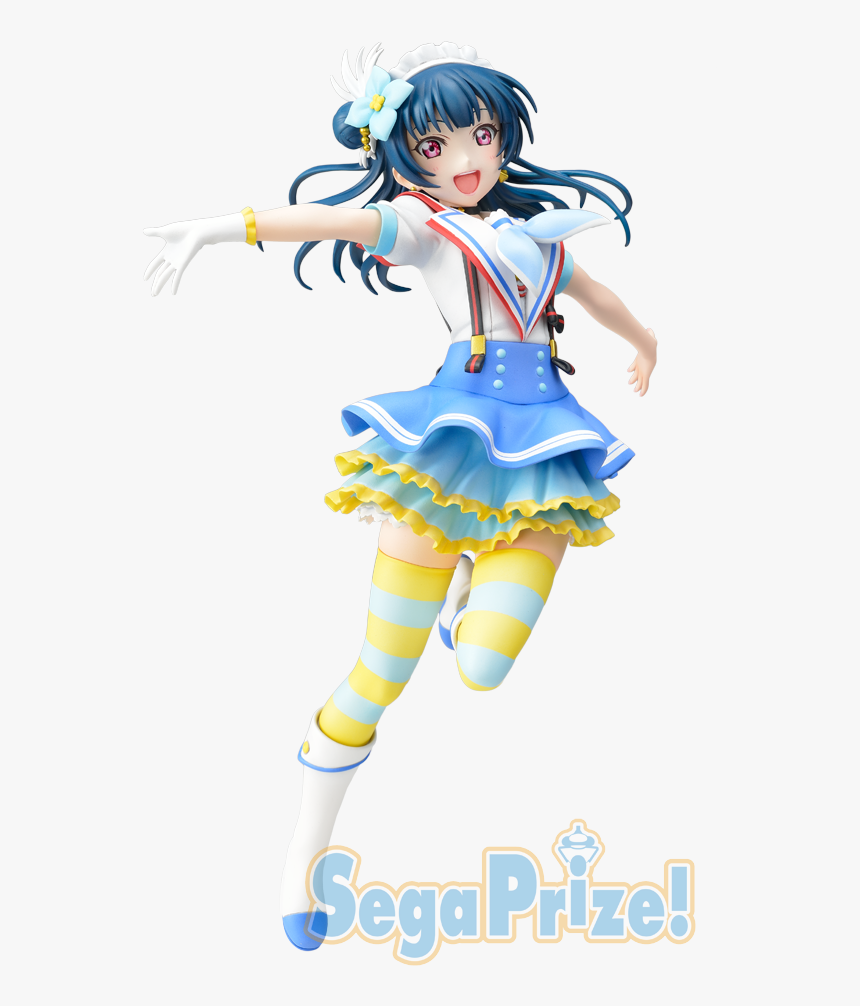 Sunshine Sega Love Live Yoshiko Tsushima Spm Figure - Love Live Sunshine Super Premium Figure Aozora Jumping, HD Png Download