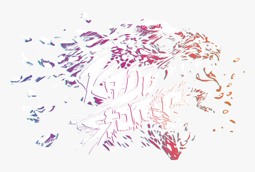 Ks Kaijuscream Darkbg - Illustration, HD Png Download