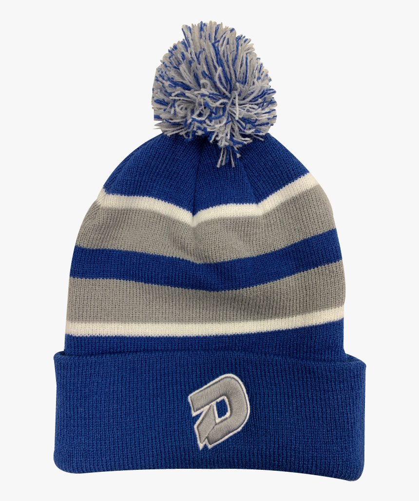 Royal Blue And Grey Beanie 
 Title Demarini D - Beanie, HD Png Download