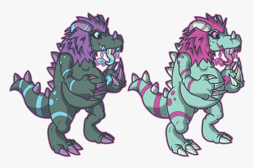 Kaiju/monsters - Cartoon, HD Png Download