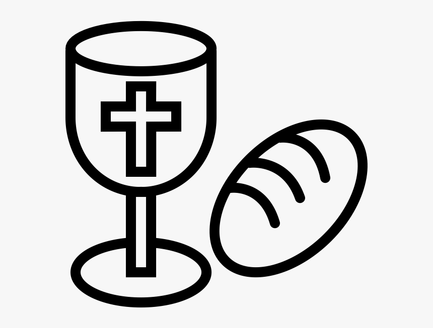 Eucharist Rubber Stamp - Communion Icon, HD Png Download