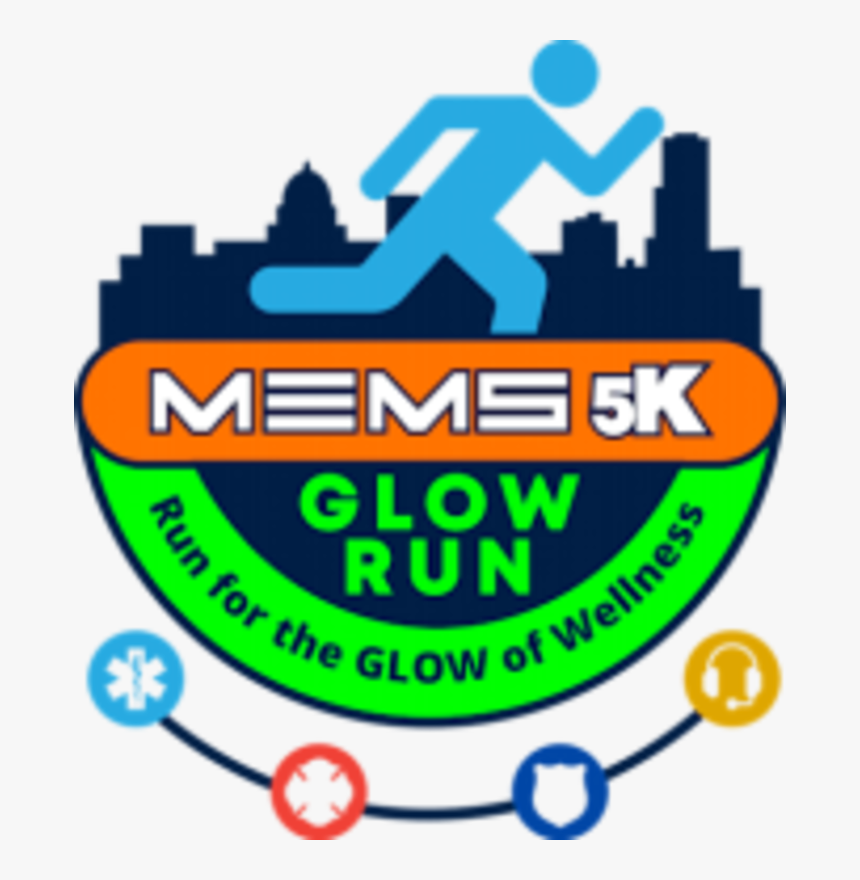 Mems 5k Glow Run, HD Png Download
