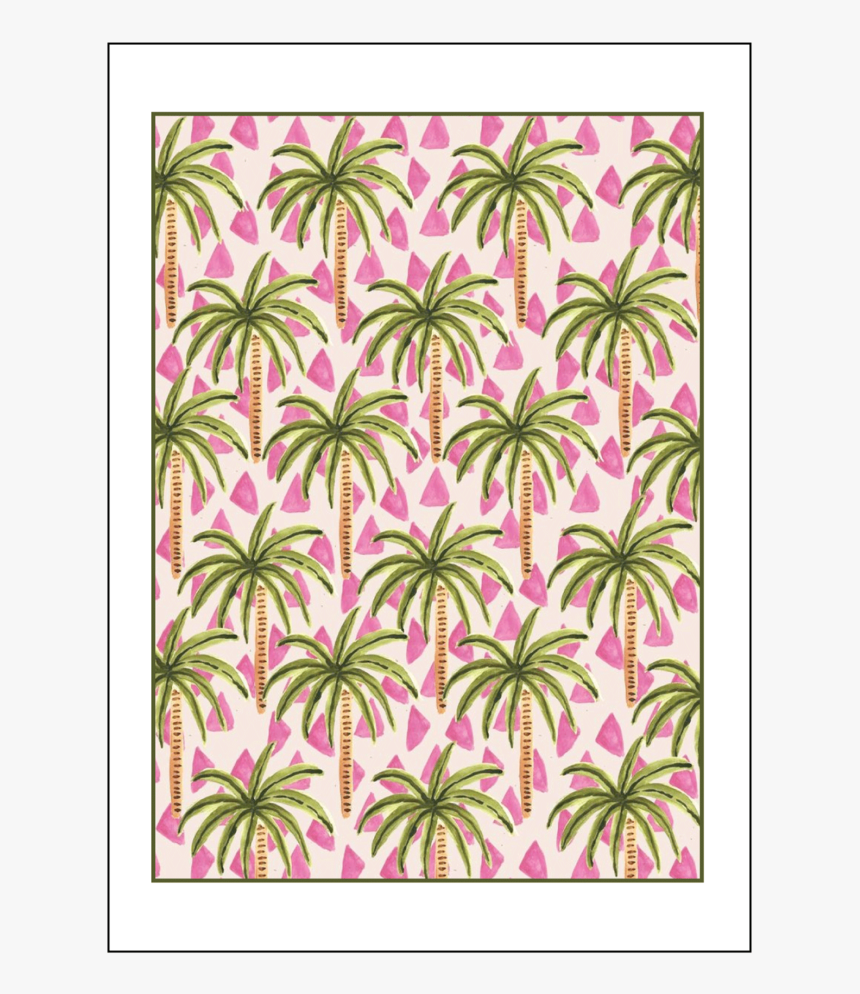 Palmtreepattern, HD Png Download