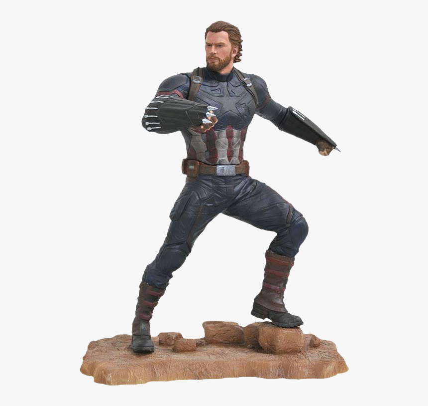 Infinity War - Marvel Statues Captain America, HD Png Download