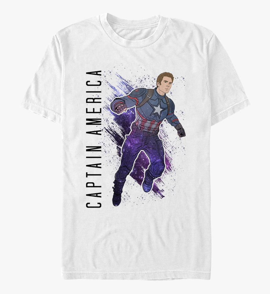 Captain America Painting Avengers Endgame T-shirt - Avengers Endgame Shirt Captain America, HD Png Download