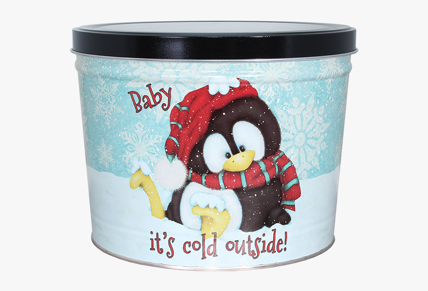 5 Lb Penguin Tin Of Sweet Potato Chips, HD Png Download