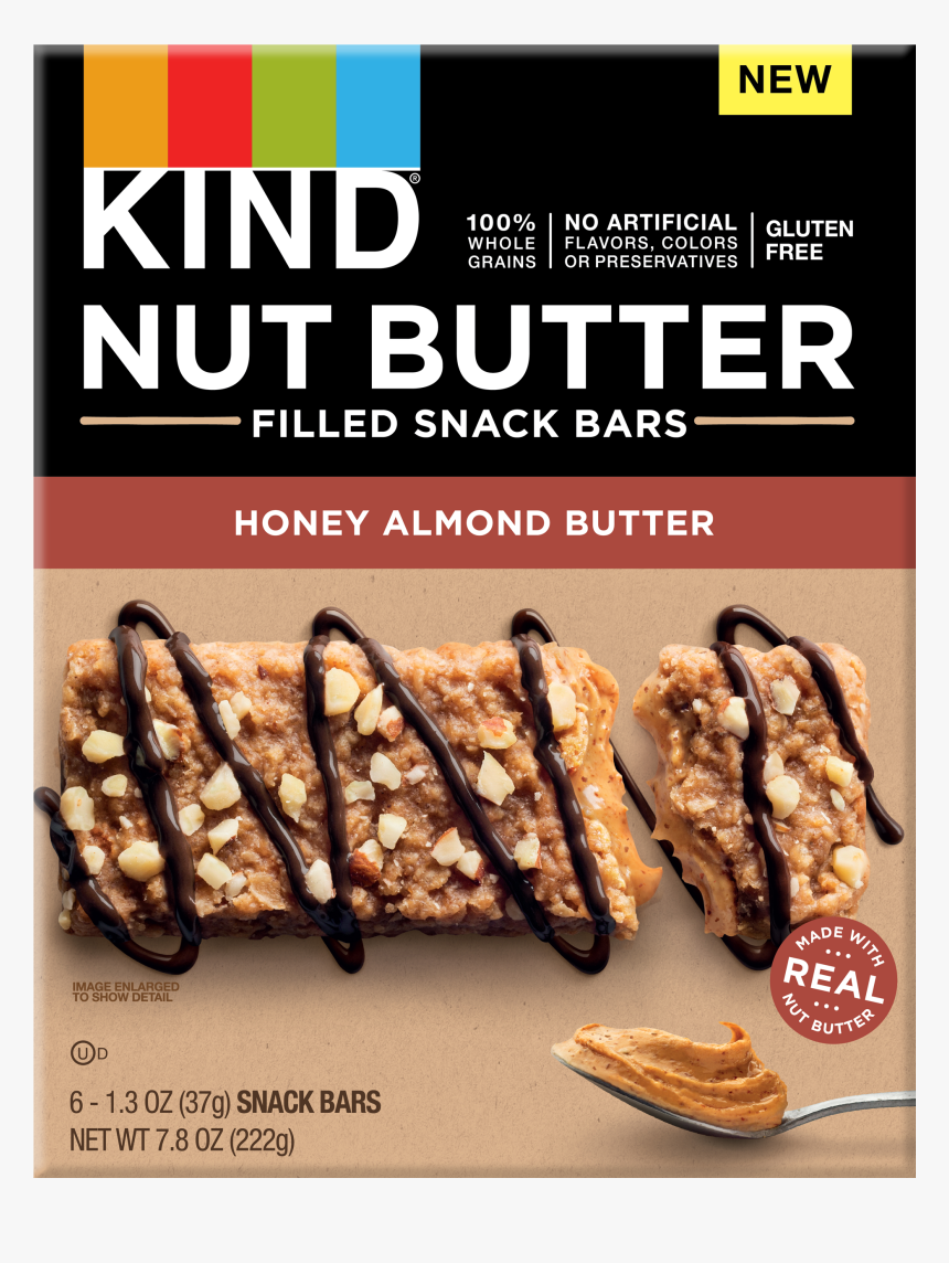 Kind Bars Almond Butter, HD Png Download