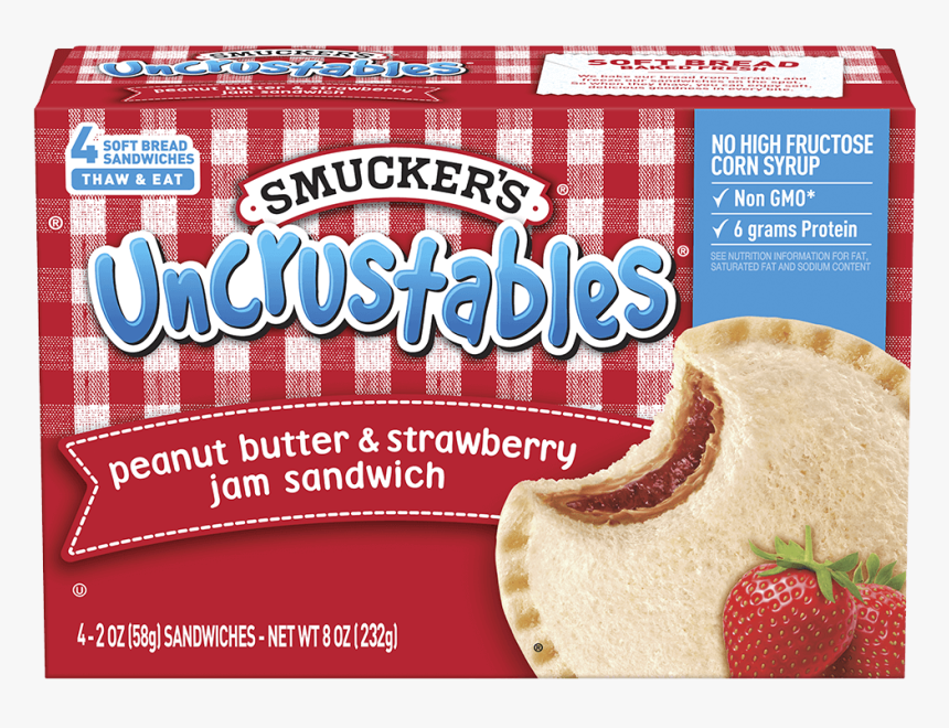 Smuckers Peanut Butter And Strawberry Jelly, HD Png Download