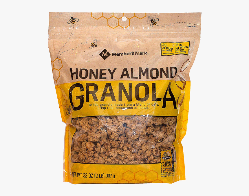 Member's Mark Honey Almond Granola, HD Png Download